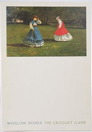 Winslow Homer: The Croquet Game
