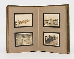 An album of First World War photographs showing scenes in France, Greece and the Middle East