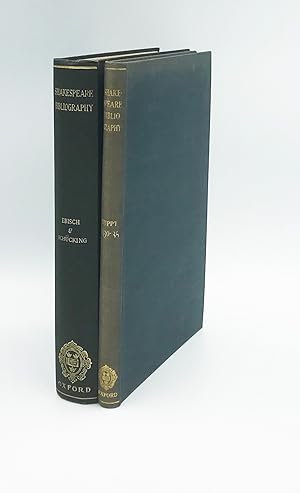A Shakespeare Bibliography [together with:] Supplement for the Years 1930-1935 to a Shakespeare B...