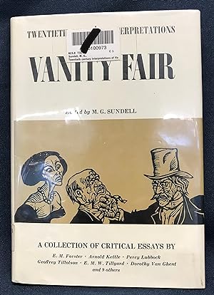 Twentieth Century Interpretations of Vanity Fair: A Collection of Critical Essays, (20th Century ...