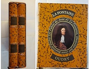 Les Fables, 2 tomes (Jean de La Fontaine - Oudry)