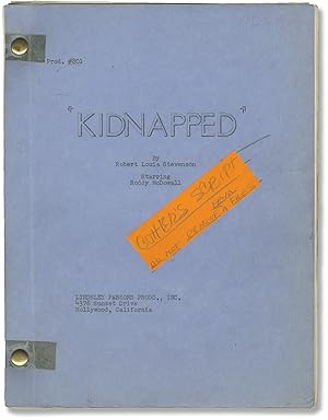 Kidnapped (Original screenplay for the 1948 film, copy belonging to uncredited script supervisor ...