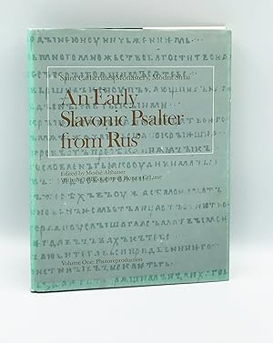 An Early Slavonic Psalter From Rus, Volume 1: Photoreproduction
