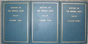 History of Europe during the Middle Ages - complete in 3 volumes