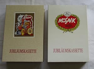 Reprintmappe 1: Original Jubiläumskasette 1 Mosaik Digedag Hefte 1 - 12 (limitierte Auflage von 1...