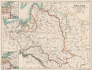 Poland after the union of Lublin 1569; Inset maps of Poland after the 2nd partition 1793; Poland ...