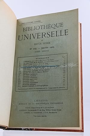 Louis XVII en Suisse. Son ami Frédéric Leschot de Genève - In Bibliothèque Universelle & Revue Su...