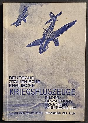 Deutsche Italienische Englische Kriegsflugzeuge - 1940 - Aviazione WWII