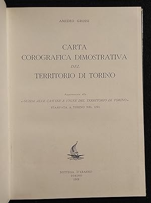 Carta Corografica Dimostrativa del Territorio di Torino - 1968