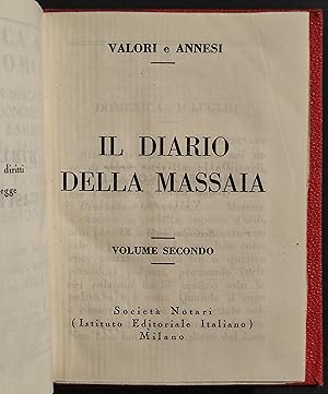 Il Diario della Massaia - Ed. Notari - 2 Volumi