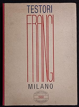 Testori FRANGI Milano - Compagnia Del Disegno - 1988