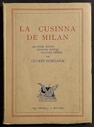 La Cusinna de Milan - G. Fontana - Ed. La Prora - 1938