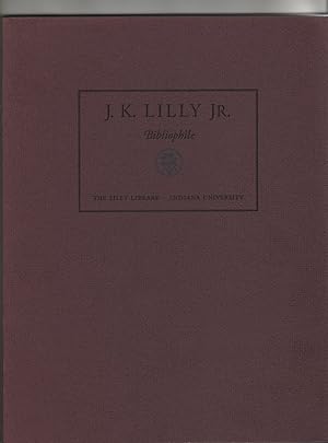 J. K. Lilly Jr. Bibliophile