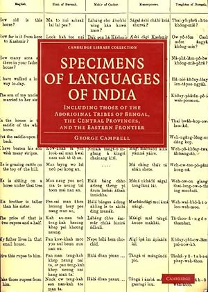 Specimens of languages of India - George Campbell