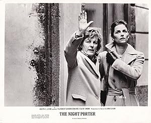 The Night Porter (Original photograph of Charlotte Rampling and Liliana Cavani on the set of the ...