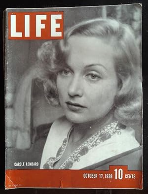 Life Magazine October 17, 1938 Carole Lombard