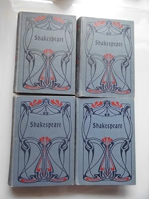 12 Bd. / 4 Bücher Shakespeares sämtliche dramatische Werke um 1910 (- Shakespeare