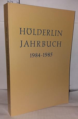 Hölderlin Jahrbuch 1984-1985 Begründet Von Friedrich Beissner und Paul Kluckhohn - Im Aufrag der ...