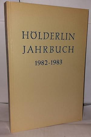Hëlderlin Jahrbuch 1982-1983 Begründet Von Friedrich Beissner und Paul Kluckhohn - Im Aufrag der ...