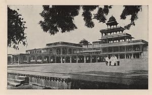 Panch Mahal Fatehpur Sikri King Akbar School Indian Postcard