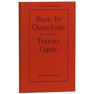 Music For Chameleons: New Writing [Proof]