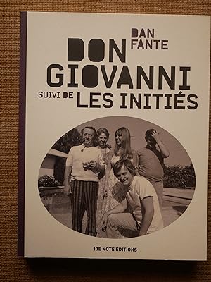 Don Giovanni suivi de Les Initiés