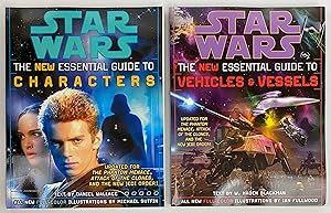 STAR WARS, 2 Books: The New Essential Guide to Characters (2002); The New Essential Guide to Vehi...