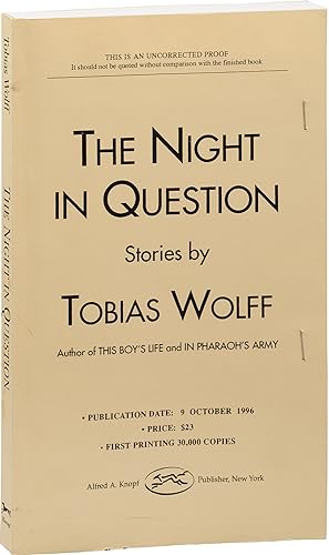 The Night in Question (Uncorrected Proof)