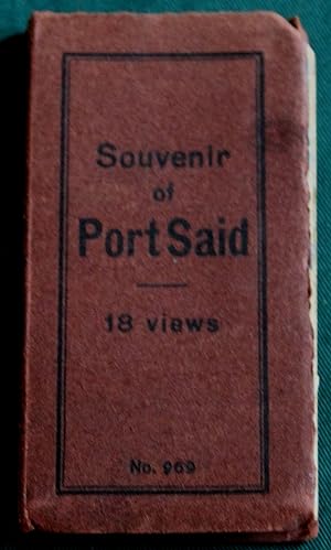 Souvenir of Port Said. 18 Views. No. 969