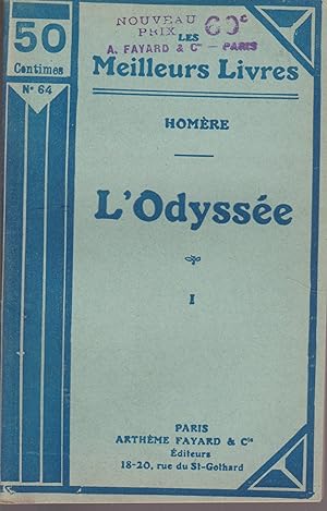L'ODYSSEE (4 volumes)