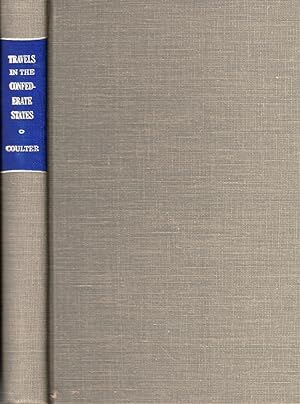 Travels in the Confederate States: A Bibliography