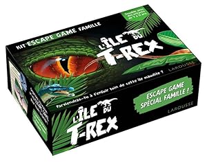 kit escape game famille : l'île du T-rex