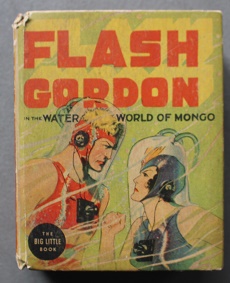 FLASH GORDON IN THE WATER WORLD MONGO (Big Little Book 1937; HARDCOVER; Whitman #1407);