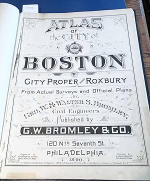Atlas of the City of Boston City Proper and Roxbury 1890