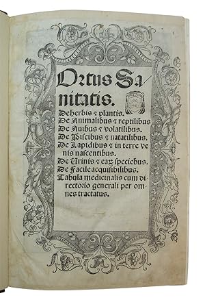 De herbis et plantis, De Animalibus & reptilibus De Avibus et volatilibus, De Piscibus & natatili...