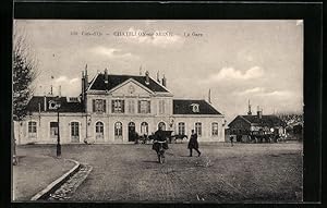 Ansichtskarte Chatillon-sur-Seine, La Gare, Bahnhof