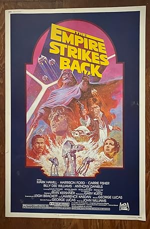 The Empire Strikes Back 40x60 Poster rerelease 1982 Star Wars