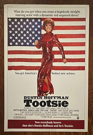 Tootsie 40x60 Original Movie Poster 1982 Dustin Hoffman