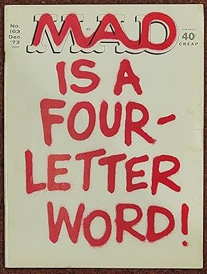 Mad Magazine No 163 December 1973