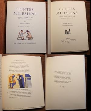 Contes Milésiens. Tirés dApulée et mis en vers Français. 70 dessins de Joseph Hémard