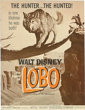 The Legend of Lobo (Original pressbook for the 1962 film)