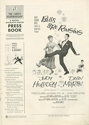 Bells Are Ringing (Original pressbook for the 1960 film)
