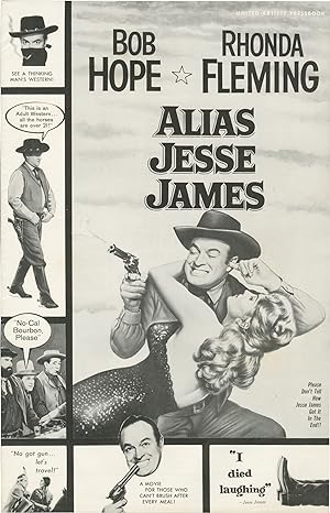 Alias Jesse James (Original pressbook for the 1959 film)