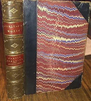 Sartor Resartus; BOUND WITH: Life of Friedrich Schiller. 1888. Leather Bindings.