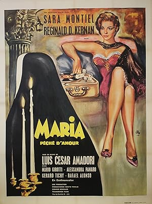 "MARIA Péché d'amour / MAGDALENA (PECADOR DE AMOR)" Réalisé par Luis Cesar AMADORI en 1961 avec S...