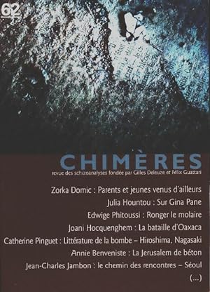 Chim res n 62 - Collectif