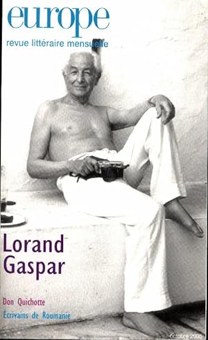 Europe Revue n?918 : Lorand Gaspar - Collectif