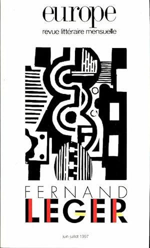 Europe Revue n 818-819 : Fernand L ger - Collectif