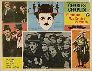 Collection of ten Mexican Lobby Cards featuring Charlie Chaplin (Original Mexican lobby cards)