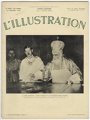 ILLUSTRATION (L'). Journal hebdomadaire universel. 96 année. N. 4955. 19 février 1938.